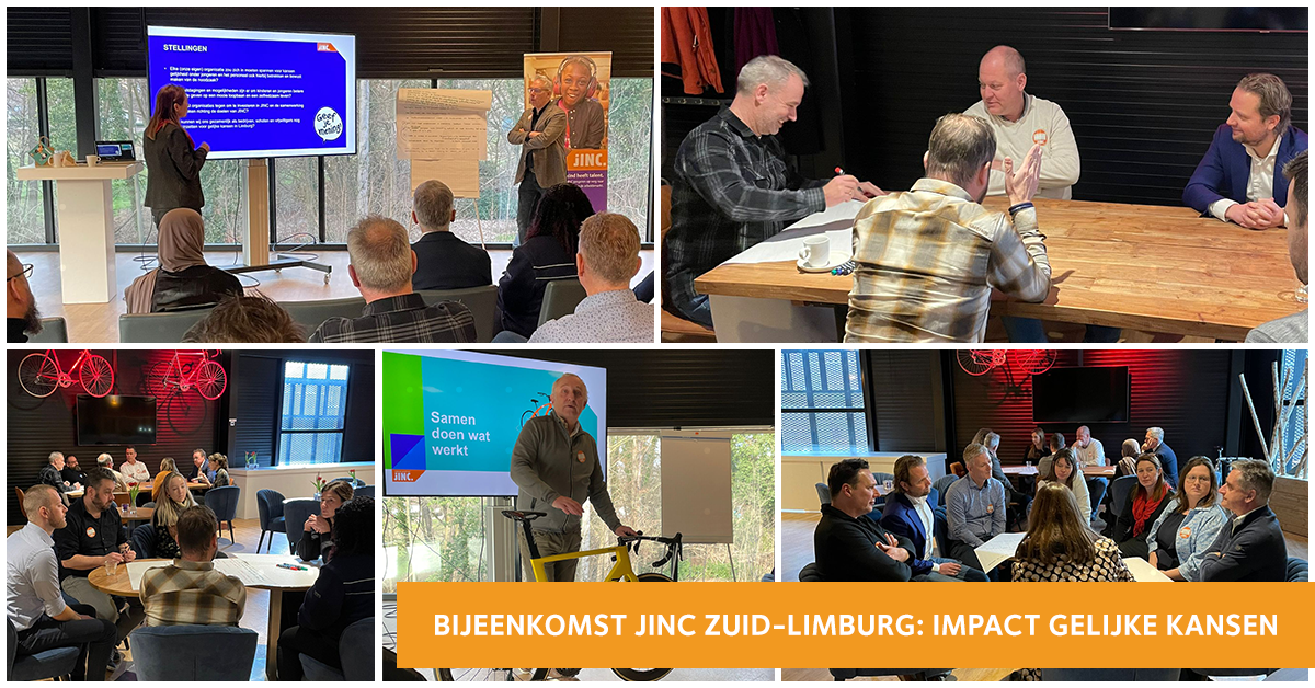 Bijeenkomst JINC Zuid-Limburg: Impact Gelijke Kansen